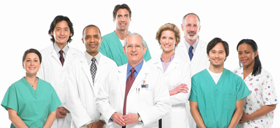 Healthcare Professionals in a group photo