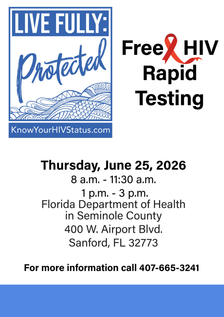 HIV Testing June 25 2026 1 P